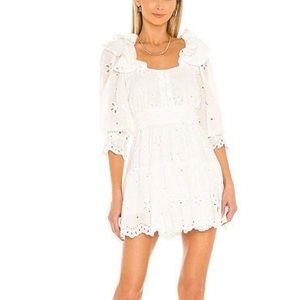 For Love & Lemons Serena Mini Dress